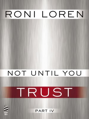 cover image of Not Until You, Part IV